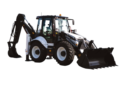 HIDROMEK HMK 102S ALPHA Backhoe Loader with 51-100 HP Range & Has Backhoe Loader Type